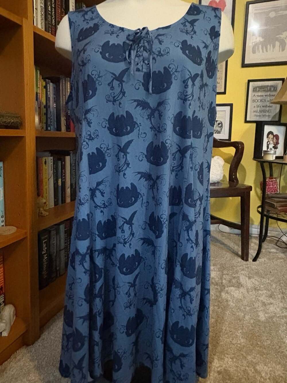 Mighty Fine’s How to Train Your Dragon Toothless Dress, 4X